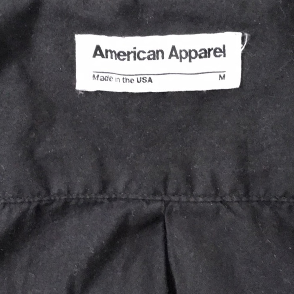 Black American Apparel Button Down
